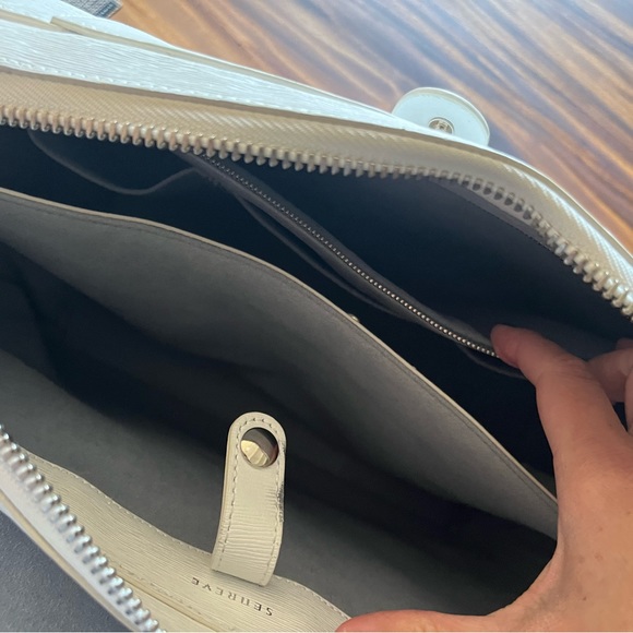 Senreve Maestra Bag Mimosa Blanc - Picture 11 of 13